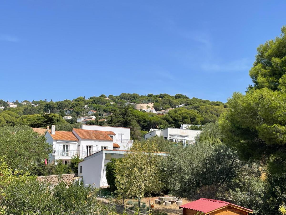Grande Chambre Dans Villa Proche De La Plage Sete Bagian luar foto